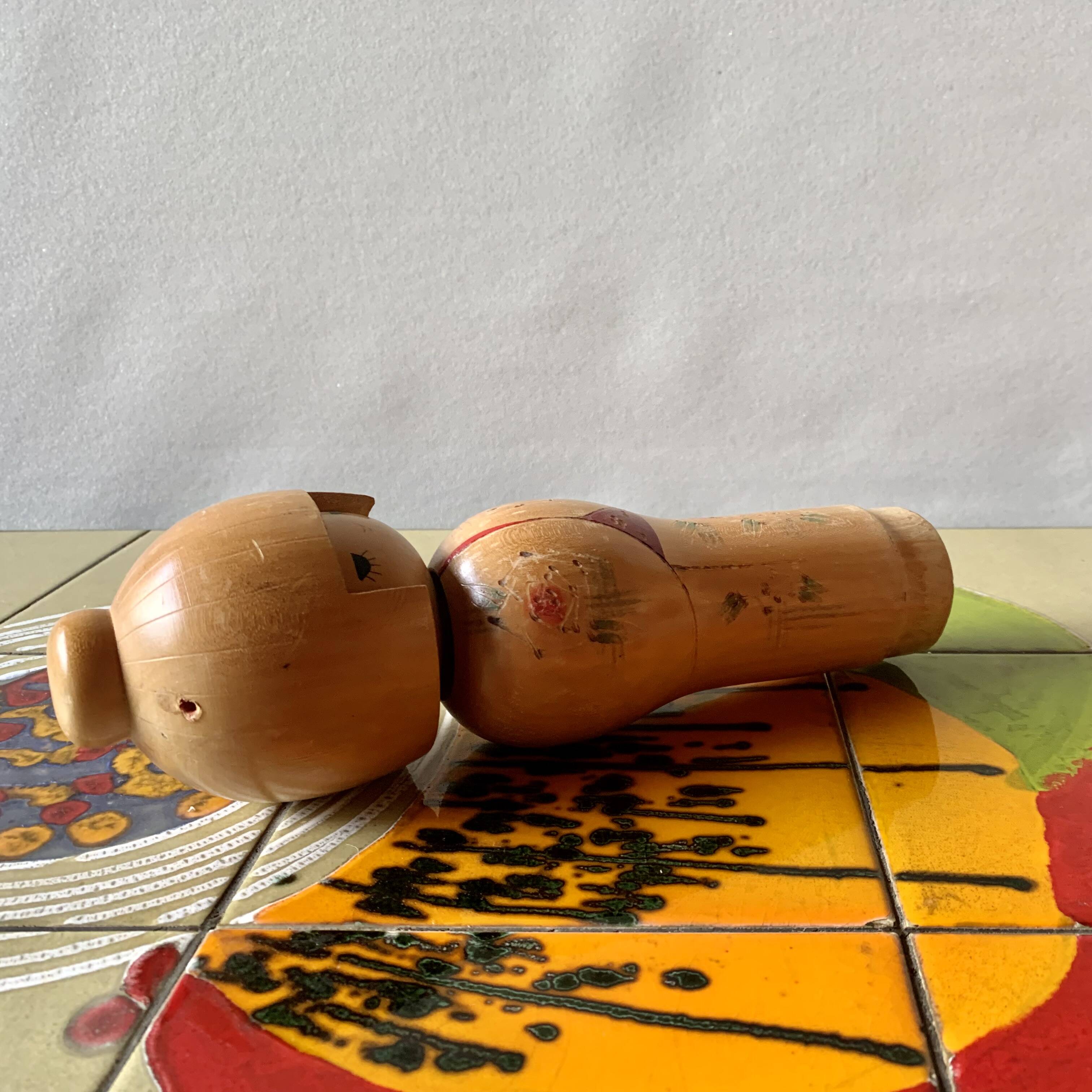 Vintage Japanese Kokeshi doll