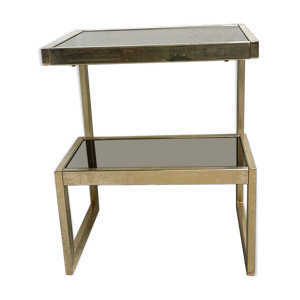 table d’appoint en forme de G