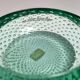 Aquamarine Bullicante Murano Glass Ashtray - Trinket Bowl