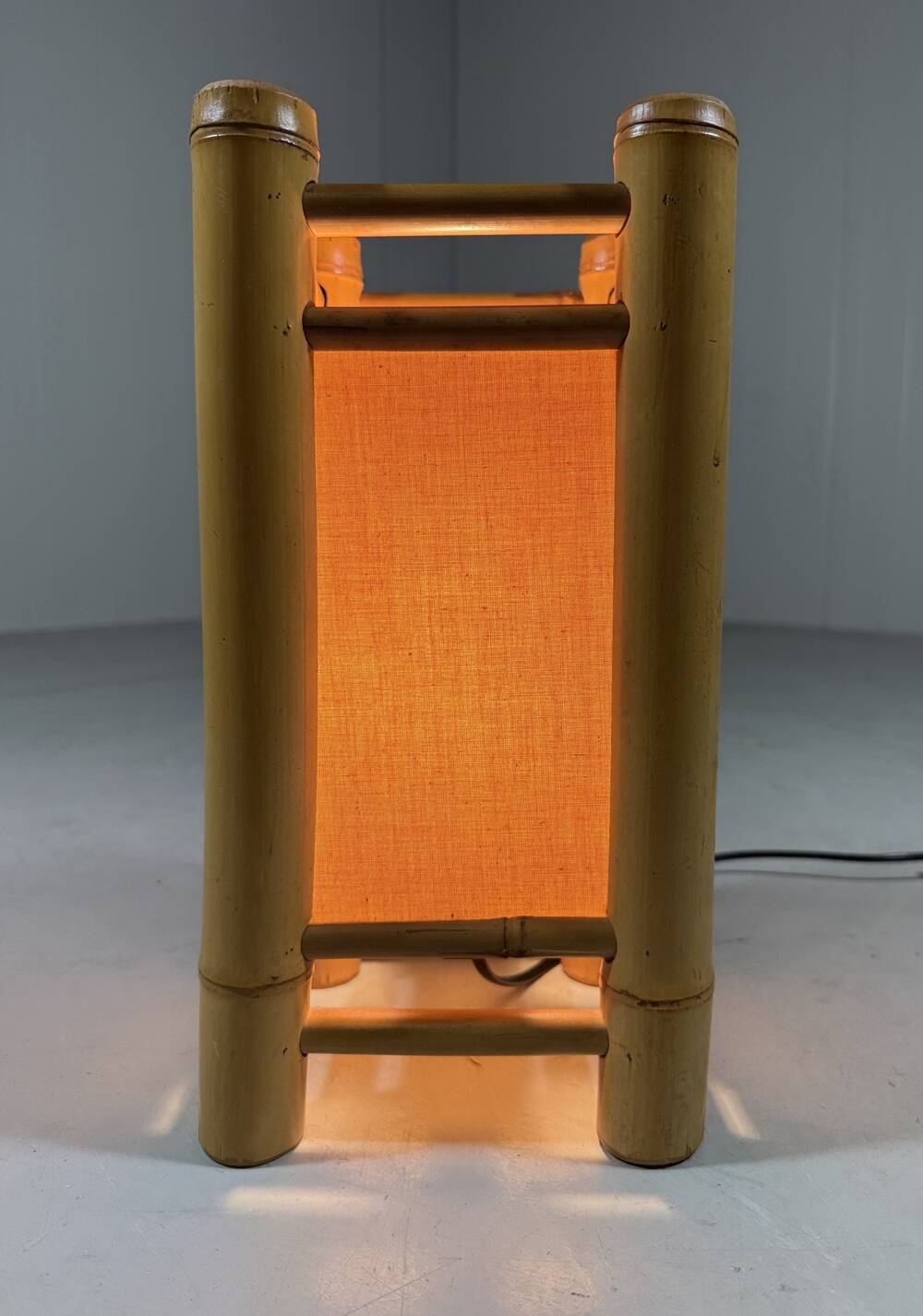 Rattan table lamp 1970’s