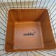 Vintage umbrella holder basket basket metal and plastic brand Caddie