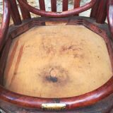 Chaises de bistrot depareill"es