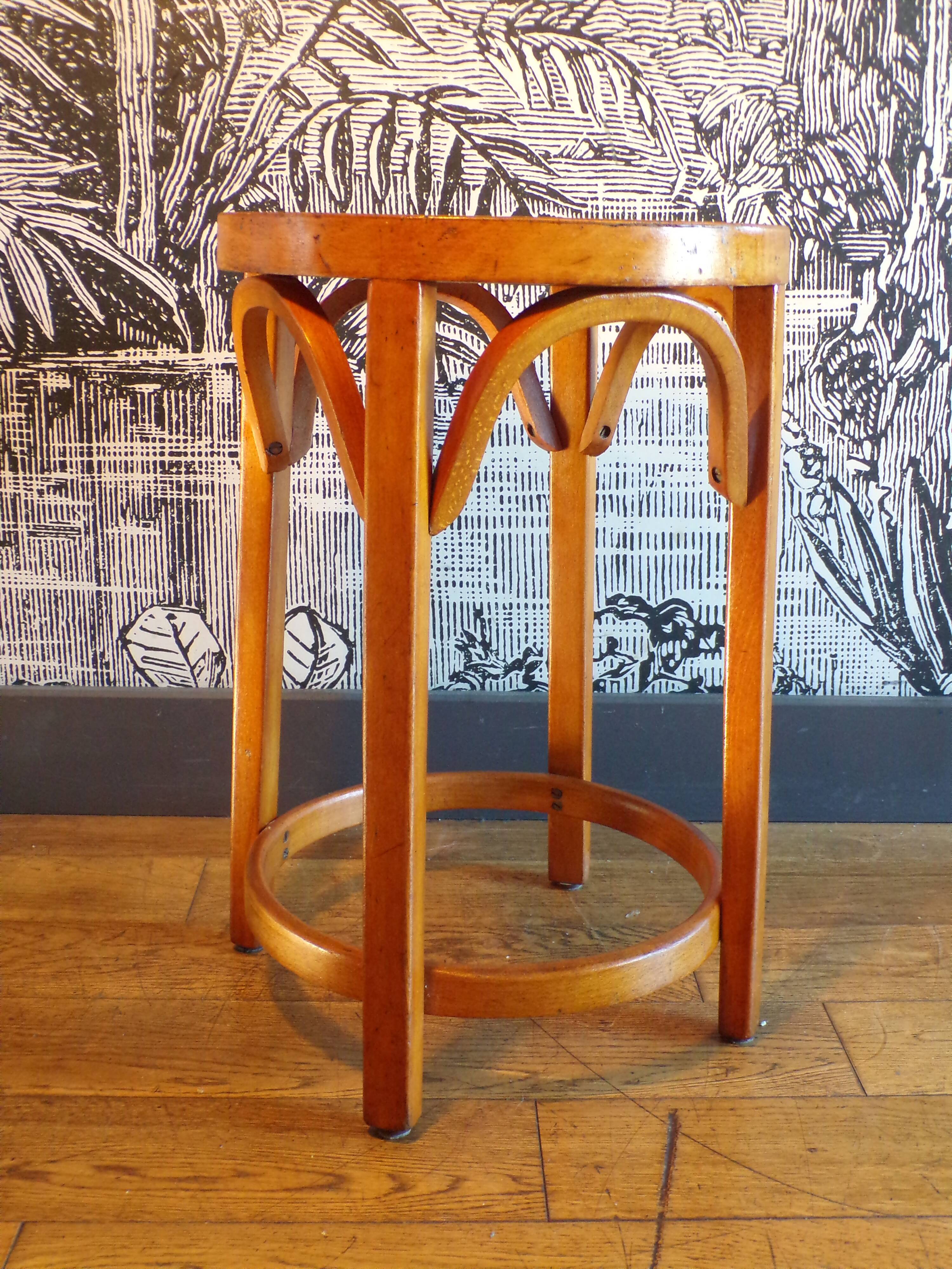 Baumann bentwood stool