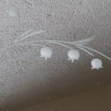 60's thrush chiseled mirror tray