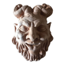 Terracotta fauna head