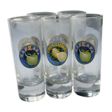 5 glasses with Limoncello and Manzana