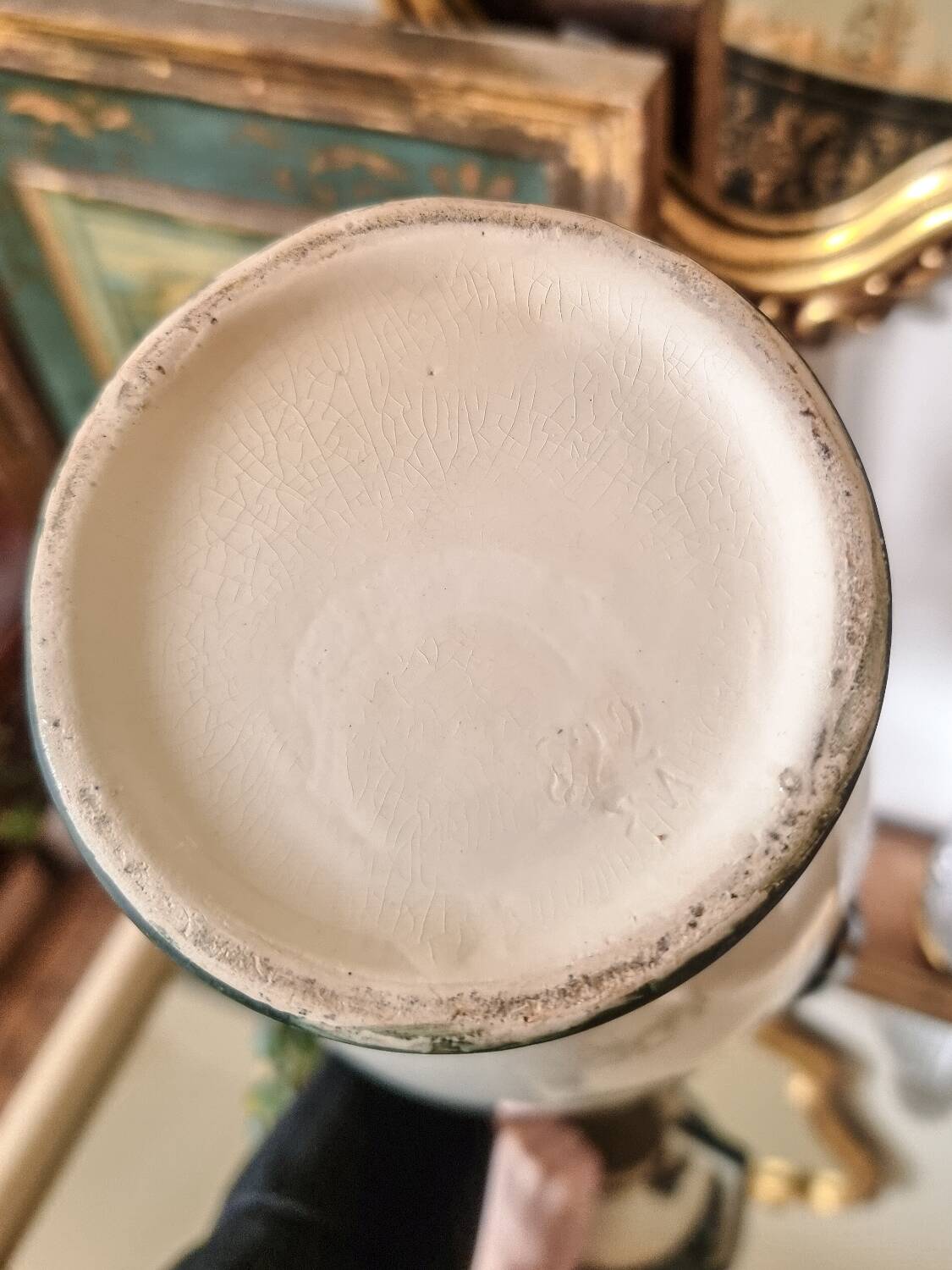 Amphora Vase, 1880, Boch Frères Keramis