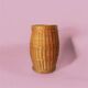 Vintage wicker laundry basket
