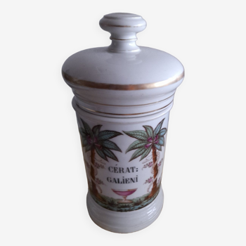 Porcelain medicine jar