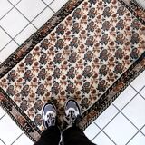 Tapis Vintage Savonnerie Français Fait Main en Laine – 83cm x 138cm