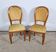 Pair of Blond Mahogany Chairs, Art Deco – 1940