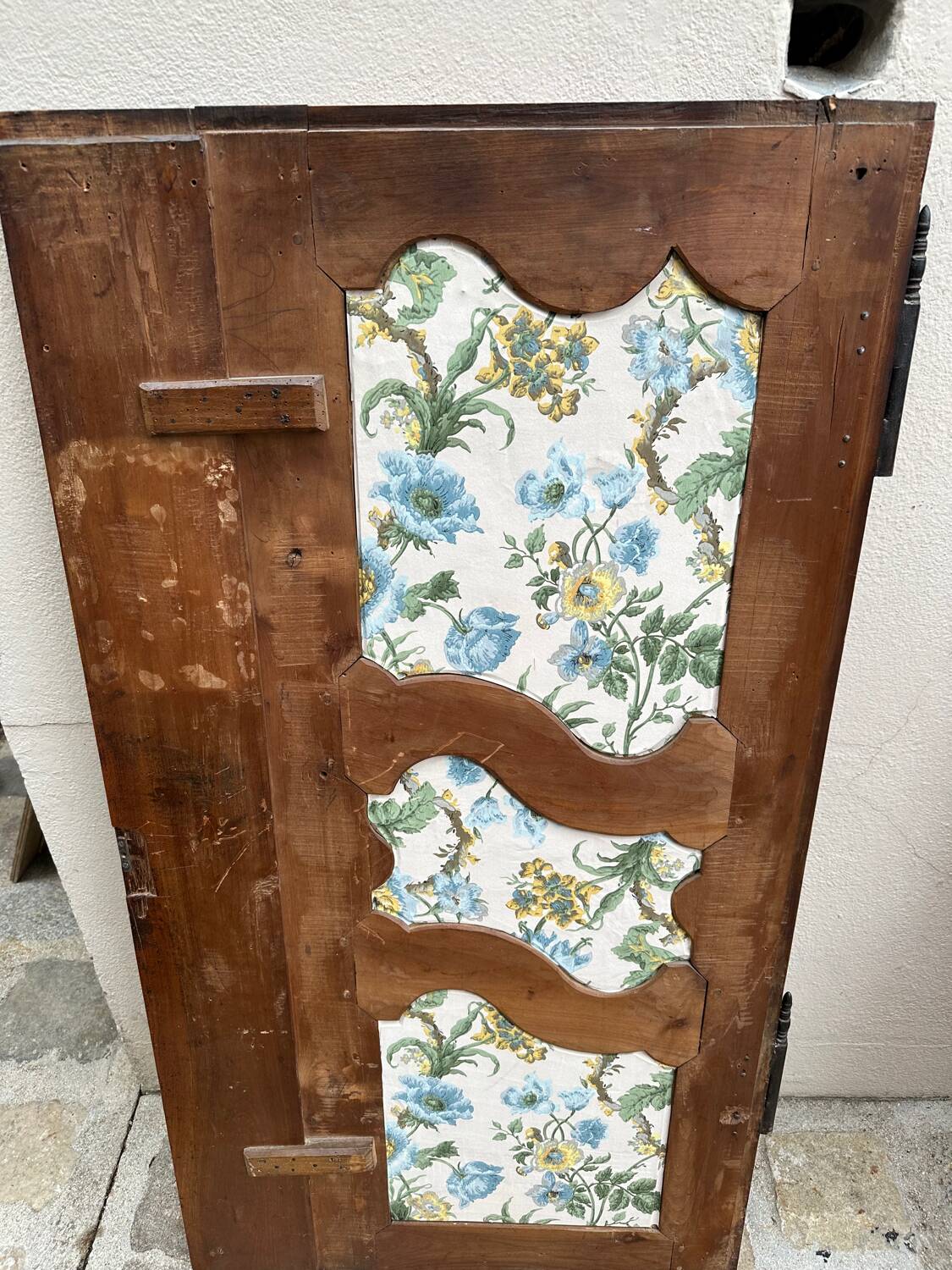 Pair of Louis XV style wardrobe doors