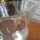 Vintage 70's glass caviar serving bowl