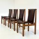 Set of Tapiovaara dining chairs by La Permanente Cantù