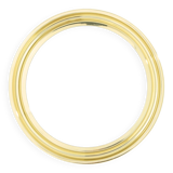 Round brass mirror by Sergio Mazza for Artemide 1960s
