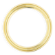 Round brass mirror by Sergio Mazza for Artemide 1960s