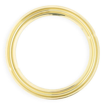Round brass mirror by Sergio Mazza for Artemide 1960s