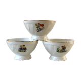 Trio of vintage 70s mini bowls