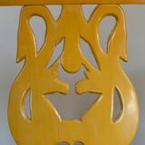 Set of 4 chairs, Italy, Gilded wood, Circa 1950