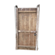Porte de dépendance de ferme en pin