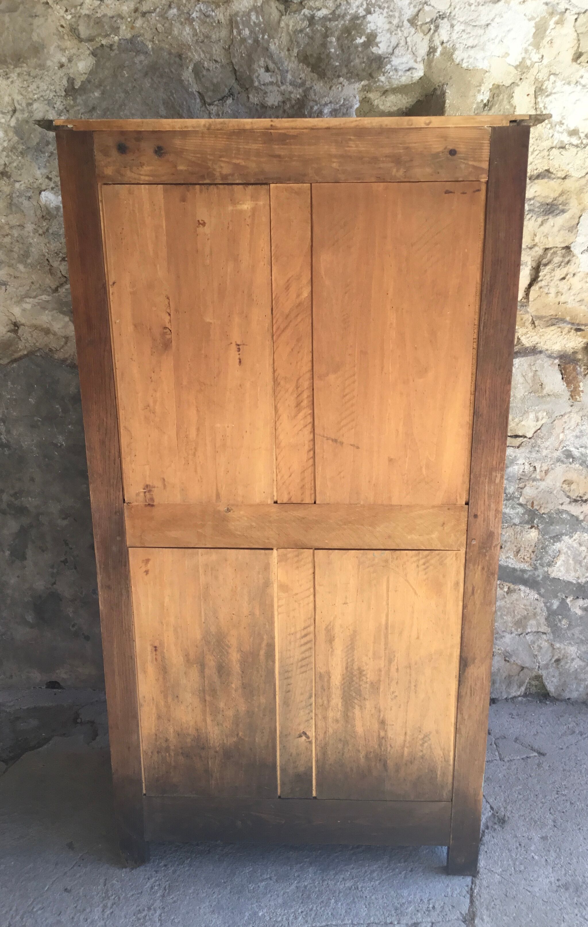 Empire cabinet with bronze ornamented columns