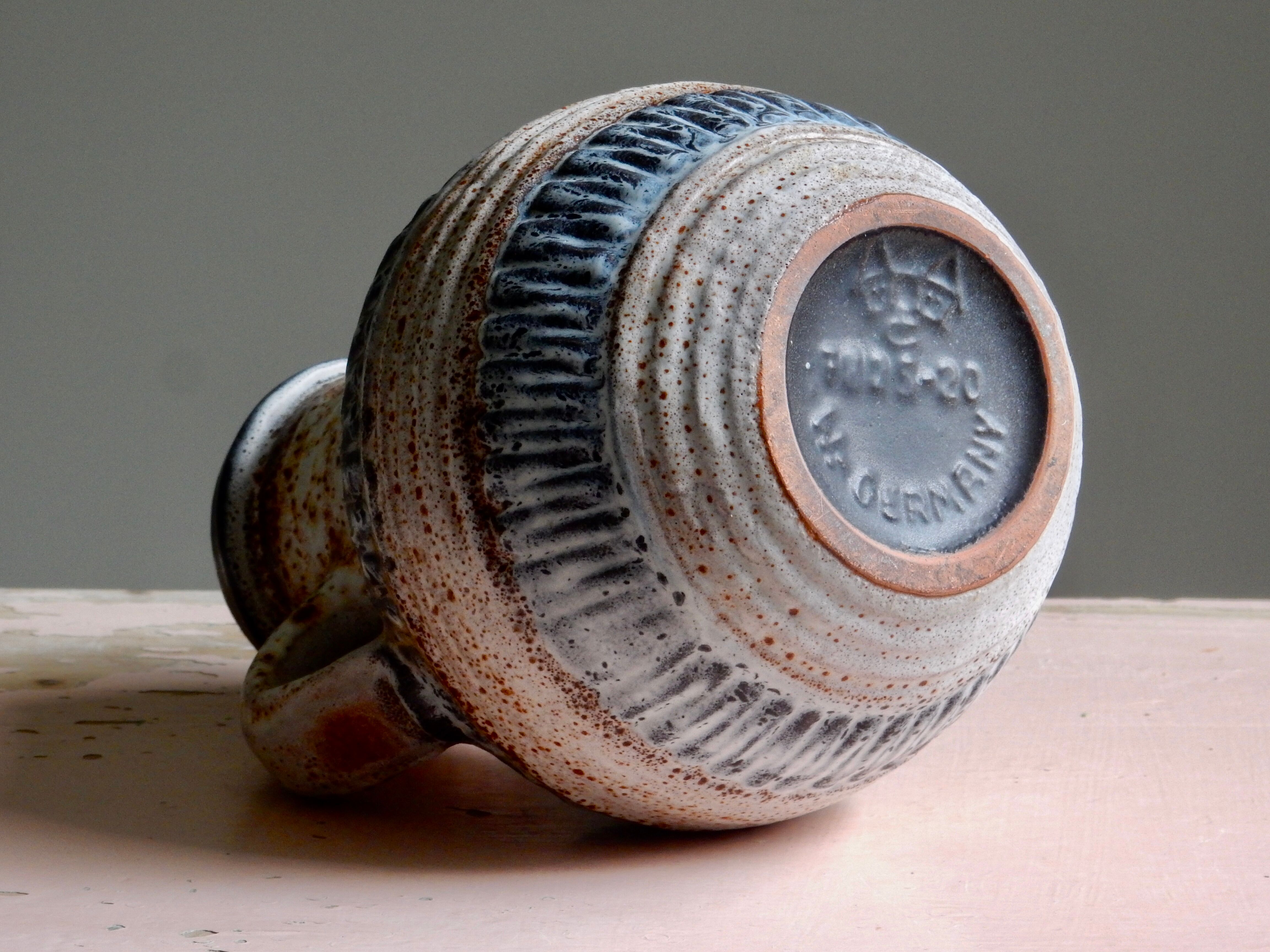 W Germany ceramic vase from the 1960s