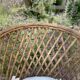 Wooden throne chair - circa 1960.