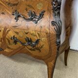 Louis XV style inlaid chest of drawers