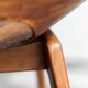 Set of 6 'Tonneau' dining chairs by Pierre Guariche