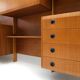 Wall unit with shelves, drawers and cabinets, 1960s.