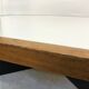 Table basse hexagonale en wengé 1960
