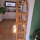 Bamboo standing shelf
