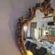 Golden baroque mirror 98 x 67 cm