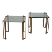 Tables basses vintage T24 de Peter Ghyczy – Design années 70