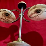 Double lamp, Mid-century, vintage