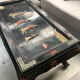 Table basse Chinoise avec sculpture et nacre