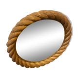 Miroir en corde travail français