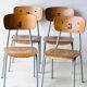 Vintage School Chairs, set of 4