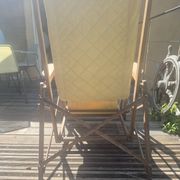 Fifties deck chair