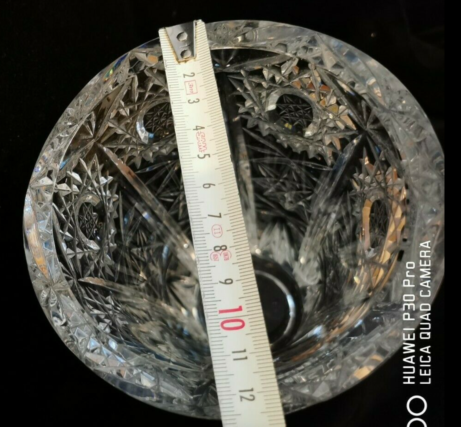 Vase cristal Bayel comme neuf