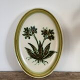 Ravier en grès Herbier Gien vintage
