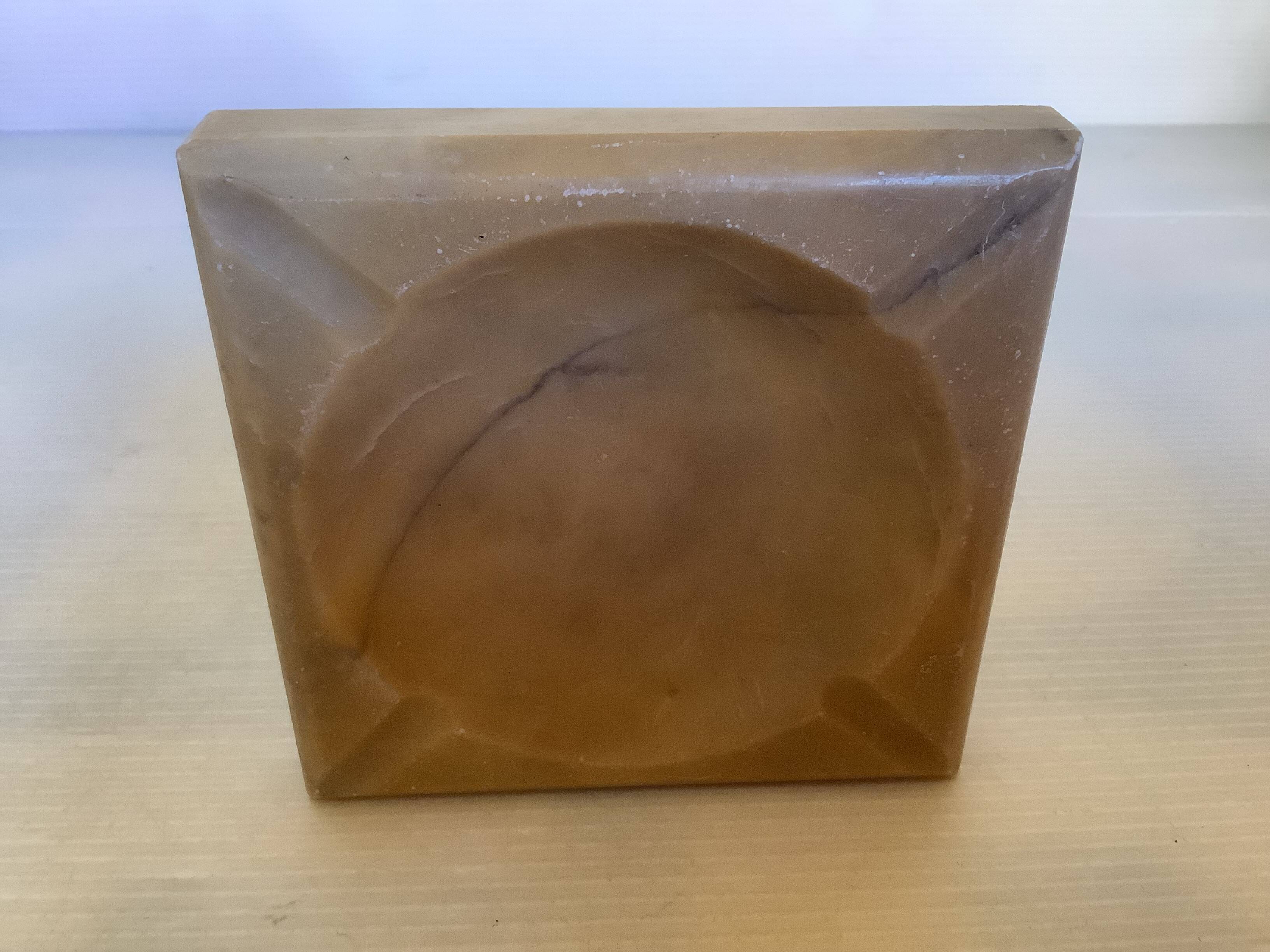 Ashtray bowl alabaster