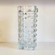 Geometric semi-crystal vase 1950s