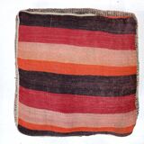 Moroccan kilim pouf