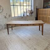 Table de ferme en pin, 1950