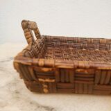 Woven rattan tray