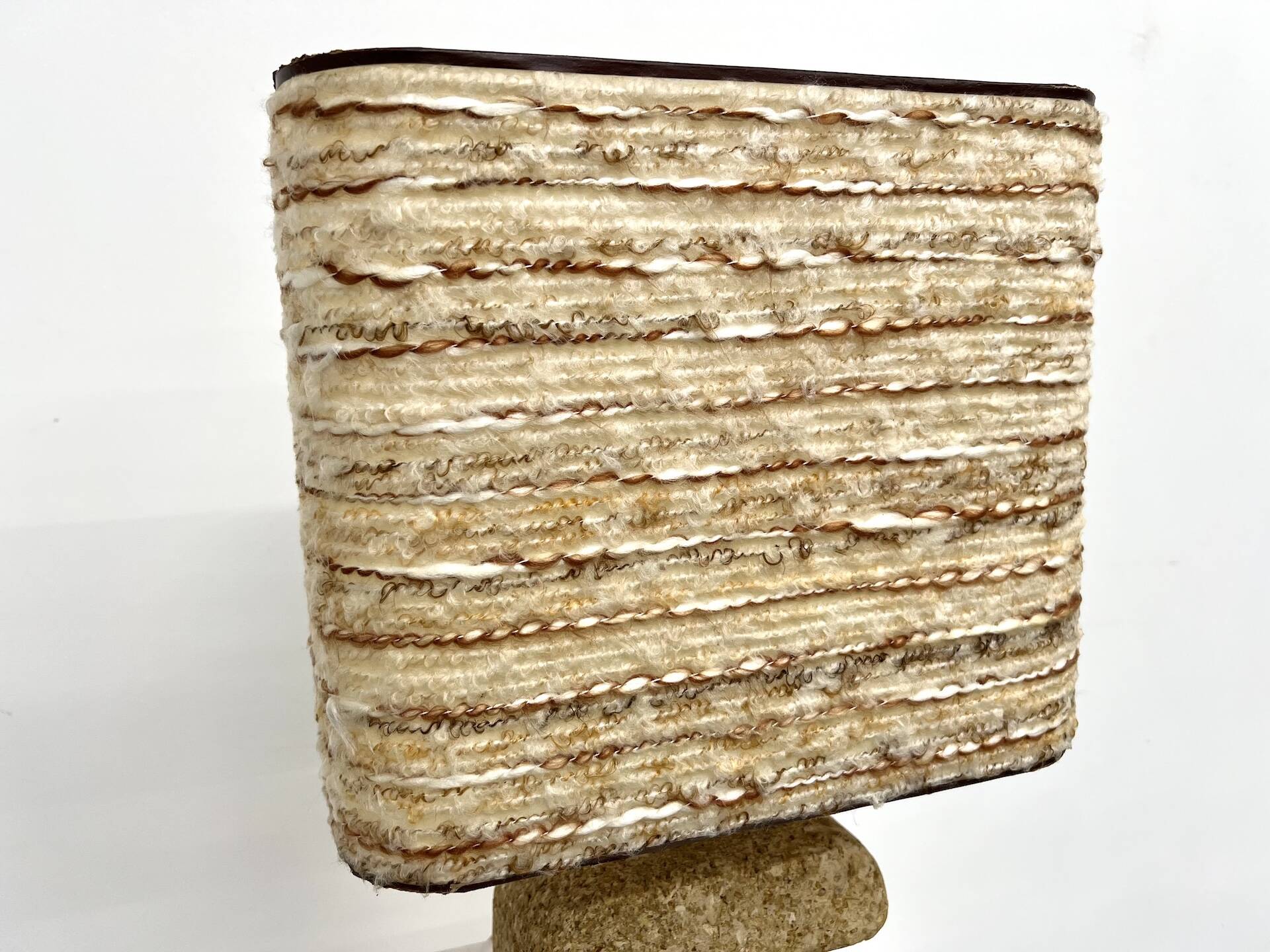 Lampe brutaliste dans le goût de Tormos, années 70