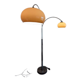 Dijkstra floor lamp chrome and plastic