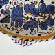 Small earthenware dish with rooster decoration – Portugal, hand-painted