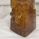 vintage fractal resin lamp 60s/70s